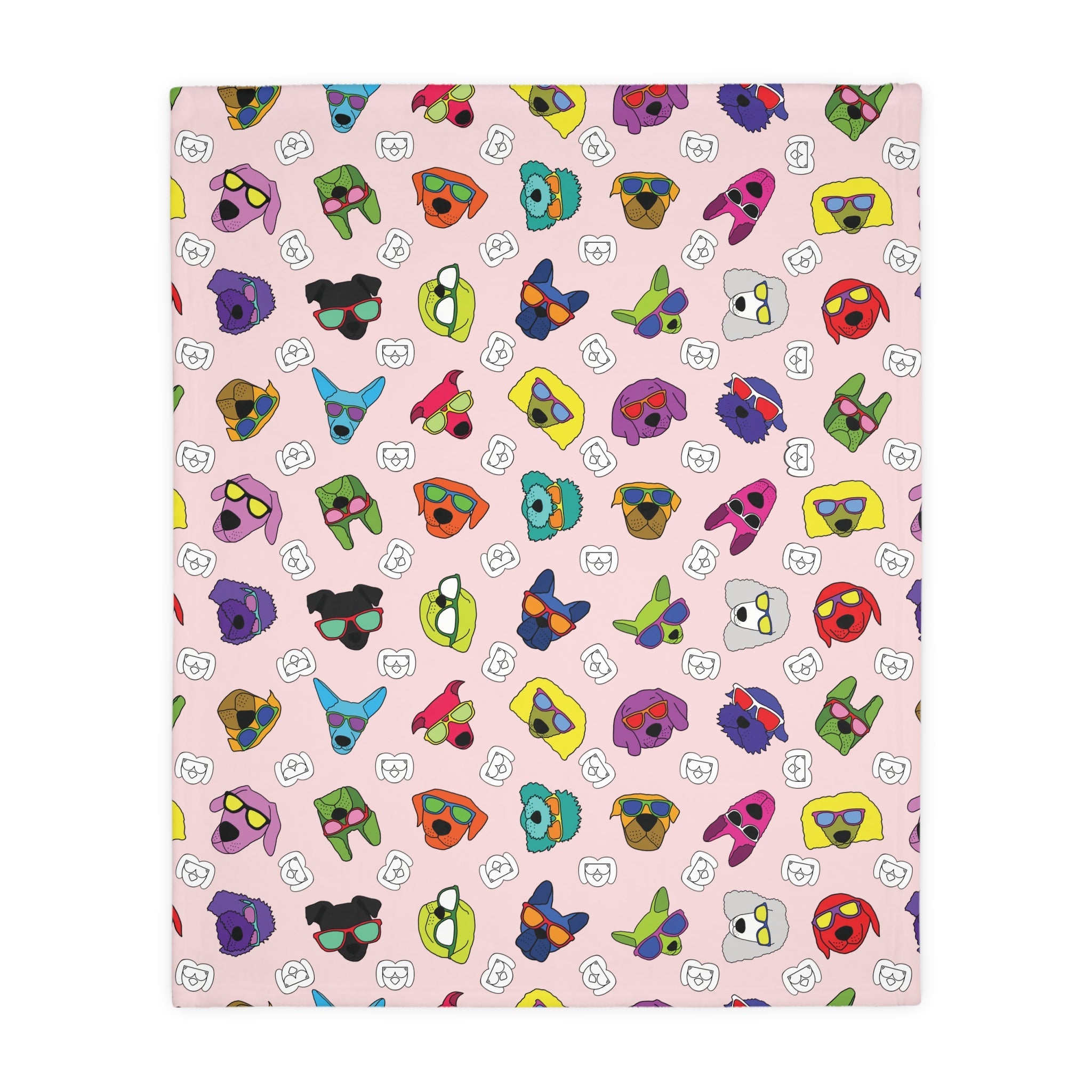 Dog Blanket (Purple Pink Ice Cream) - Radiant Dogs