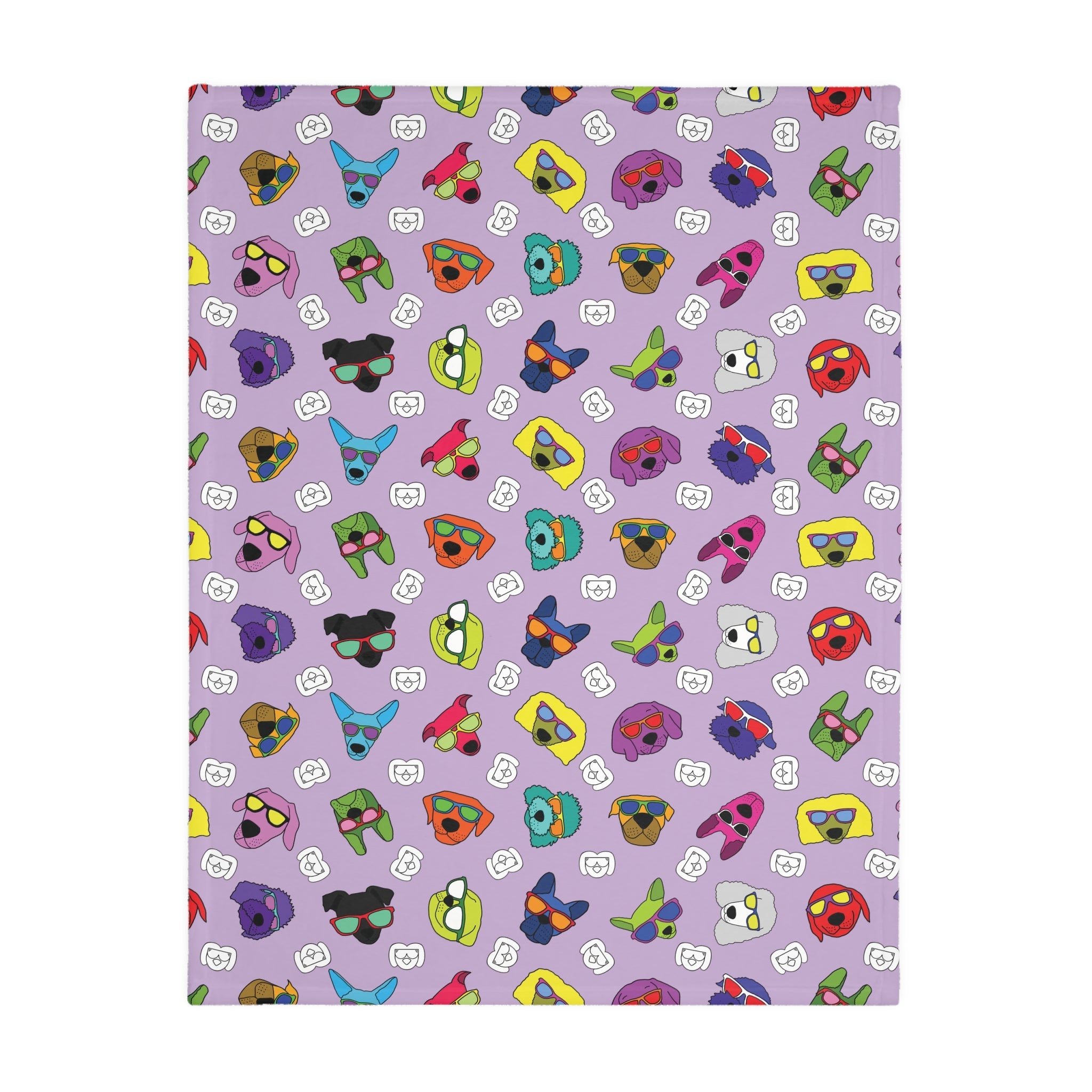 Dog Blanket (Purple Pink Ice Cream) - Radiant Dogs