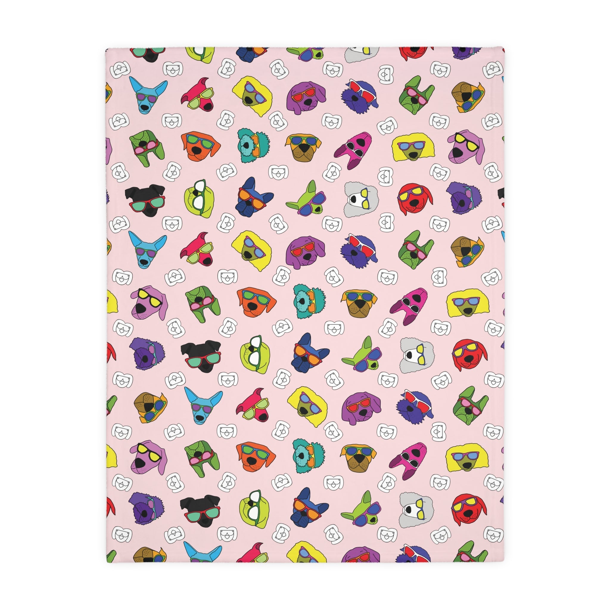 Dog Blanket (Purple Pink Ice Cream) - Radiant Dogs