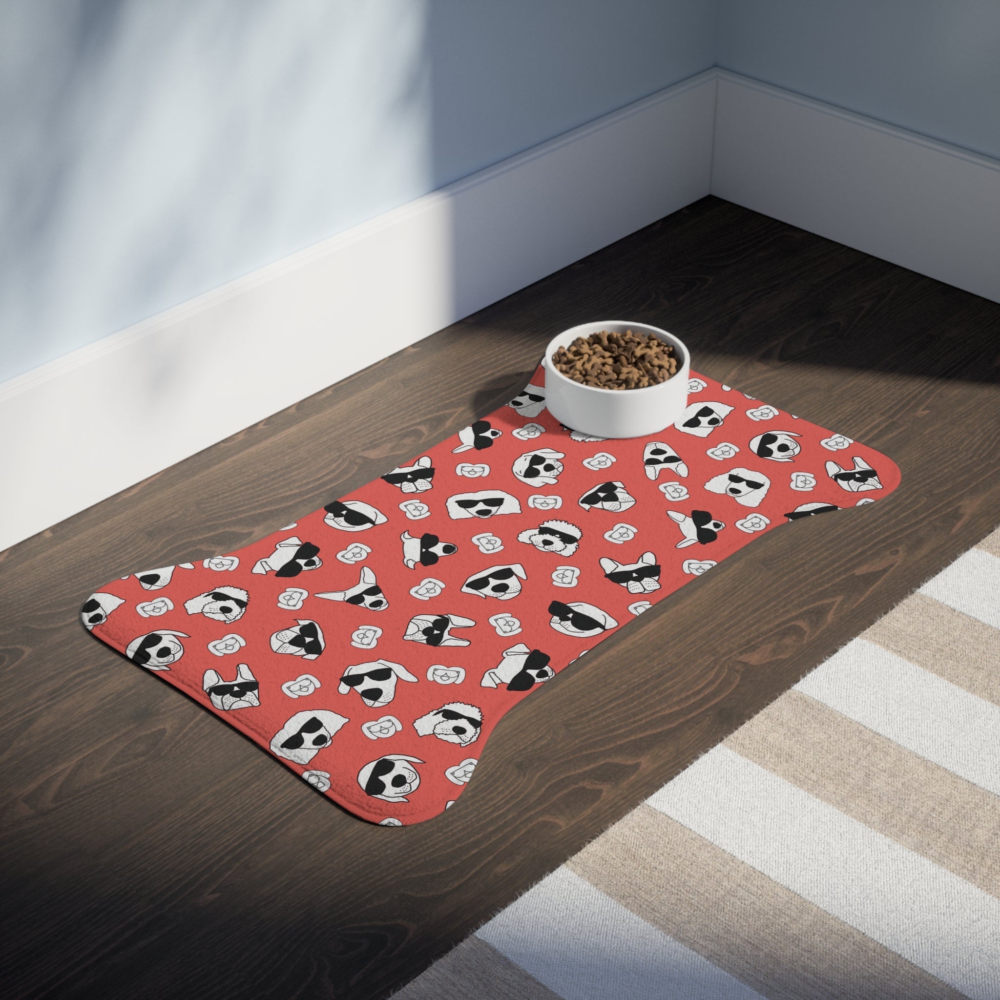 Feeding Mat (Hot Red) - Radiant Dogs