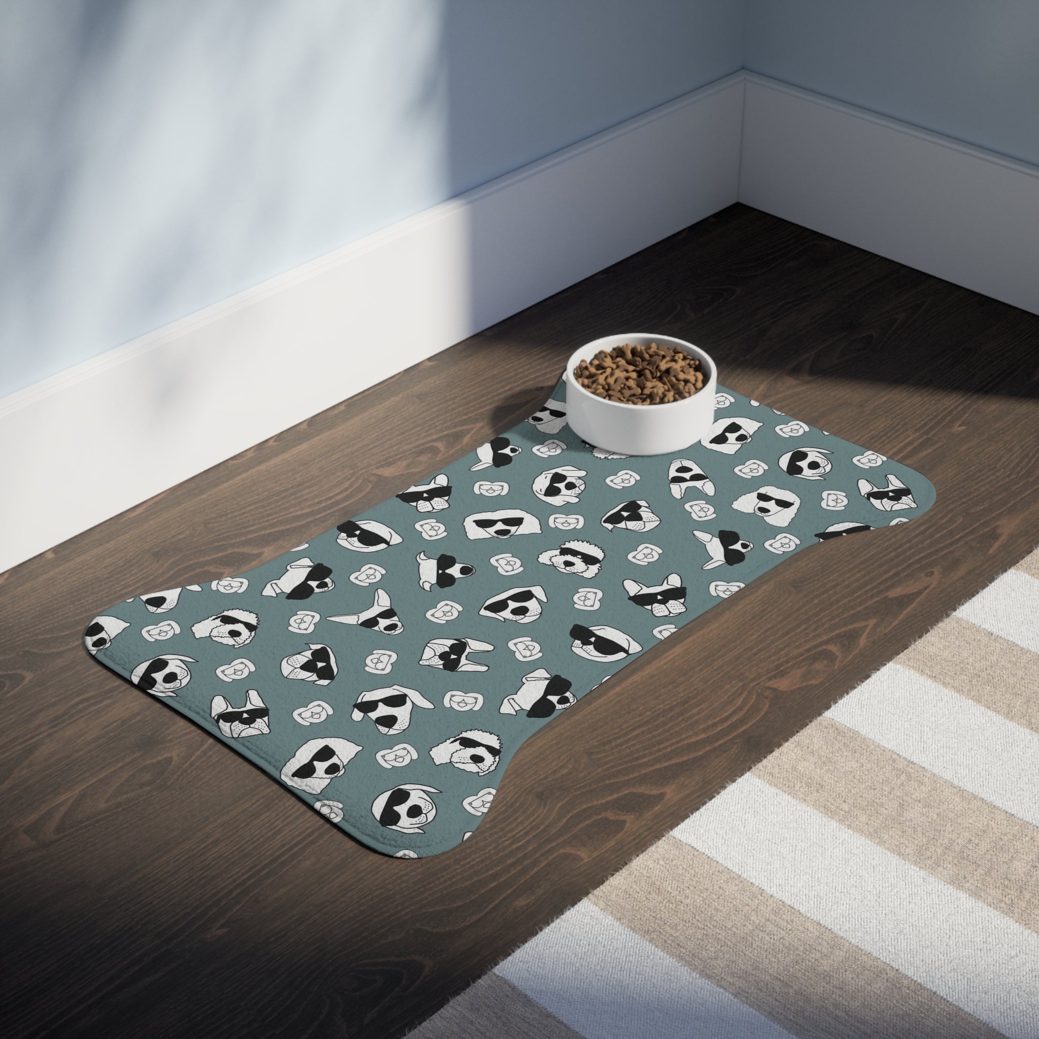 Feeding Mat (Stone Blue) - Radiant Dogs