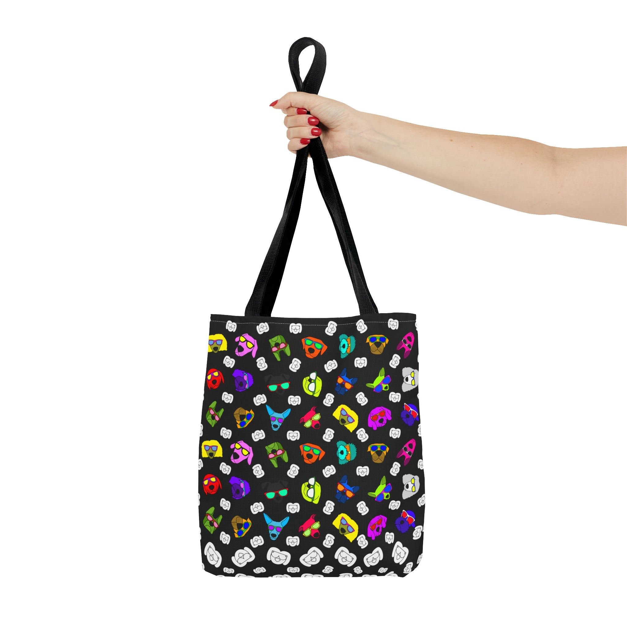 Tote Bag (Black) - Radiant Dogs