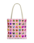 Tote Bag (Bubble Gum Pink) - Radiant Dogs