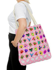 Tote Bag (Bubble Gum Pink) - Radiant Dogs