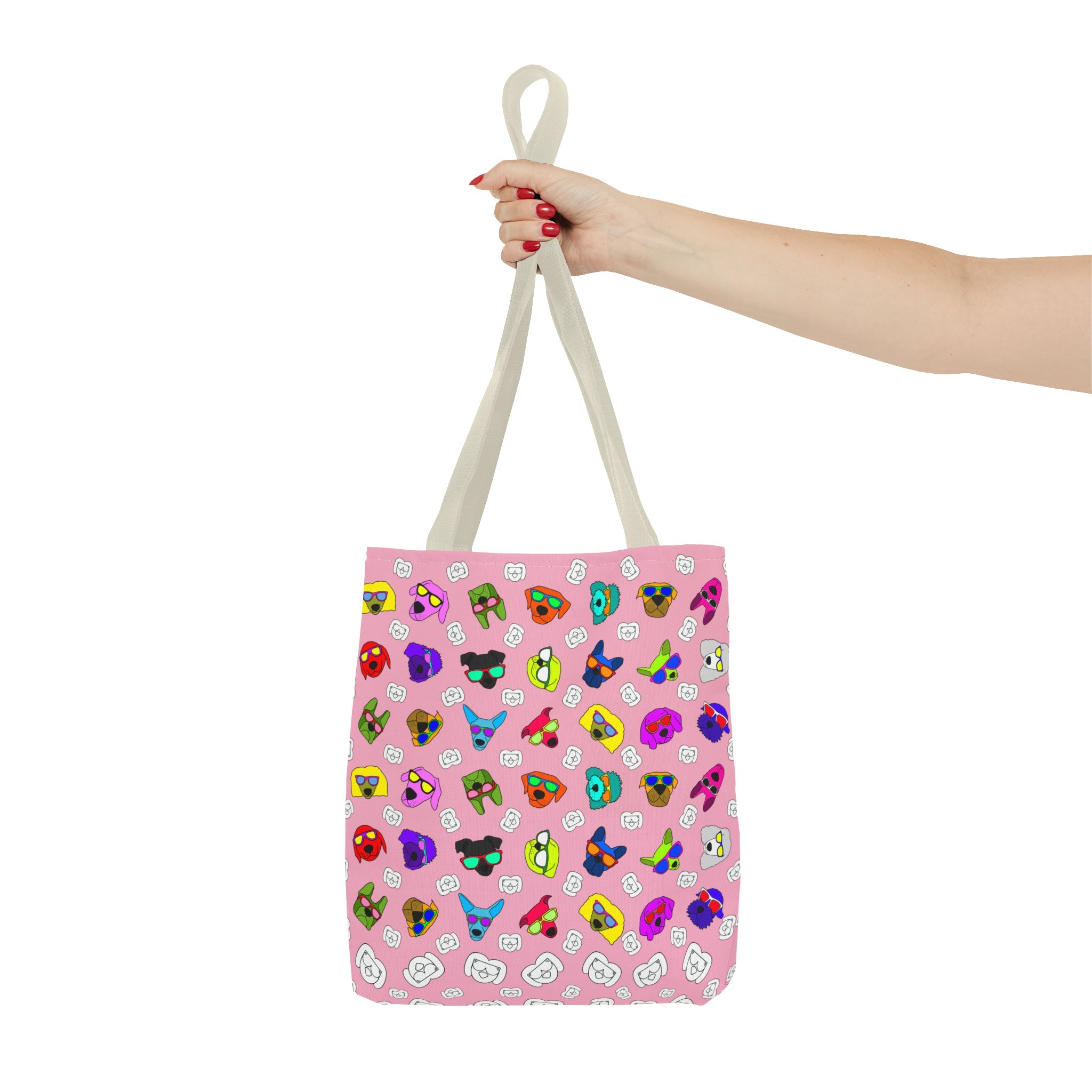 Tote Bag (Bubble Gum Pink) - Radiant Dogs