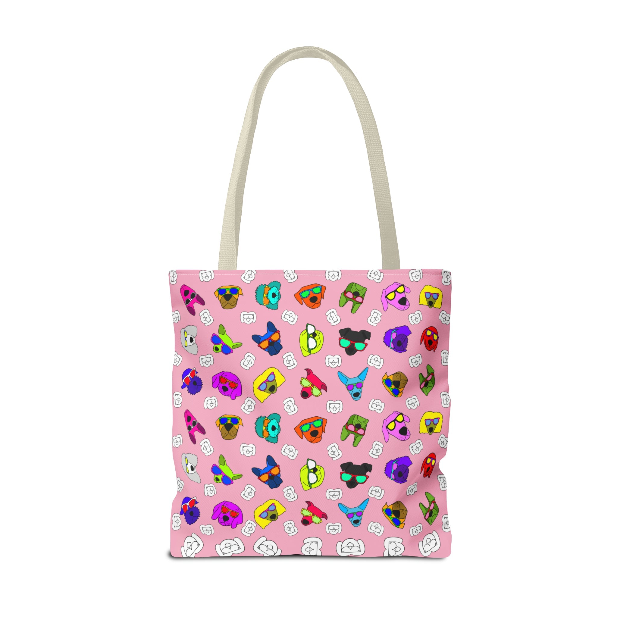 Tote Bag (Bubble Gum Pink) - Radiant Dogs