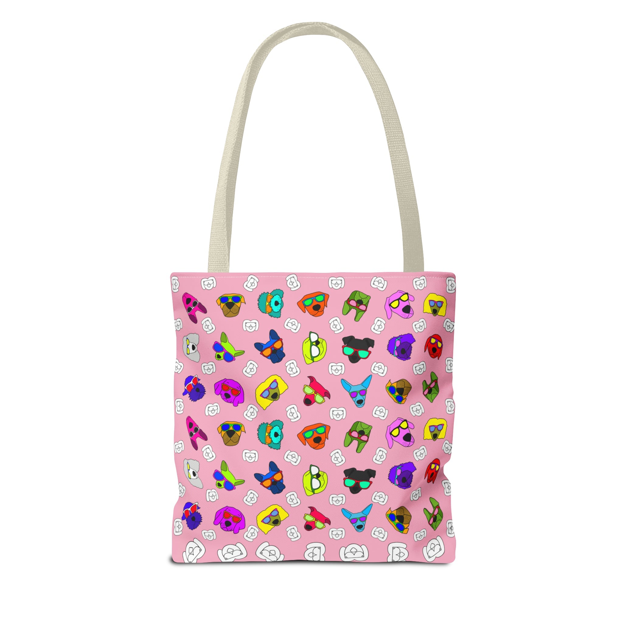 Tote Bag (Bubble Gum Pink) - Radiant Dogs