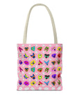 Tote Bag (Bubble Gum Pink) - Radiant Dogs