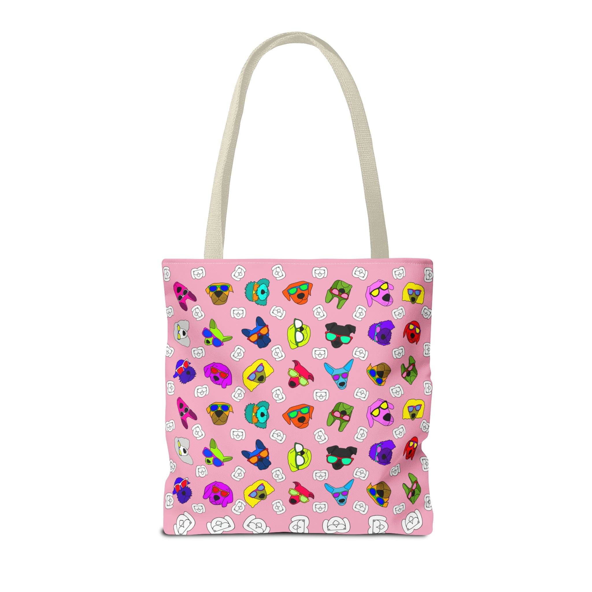 Tote Bag (Bubble Gum Pink) - Radiant Dogs