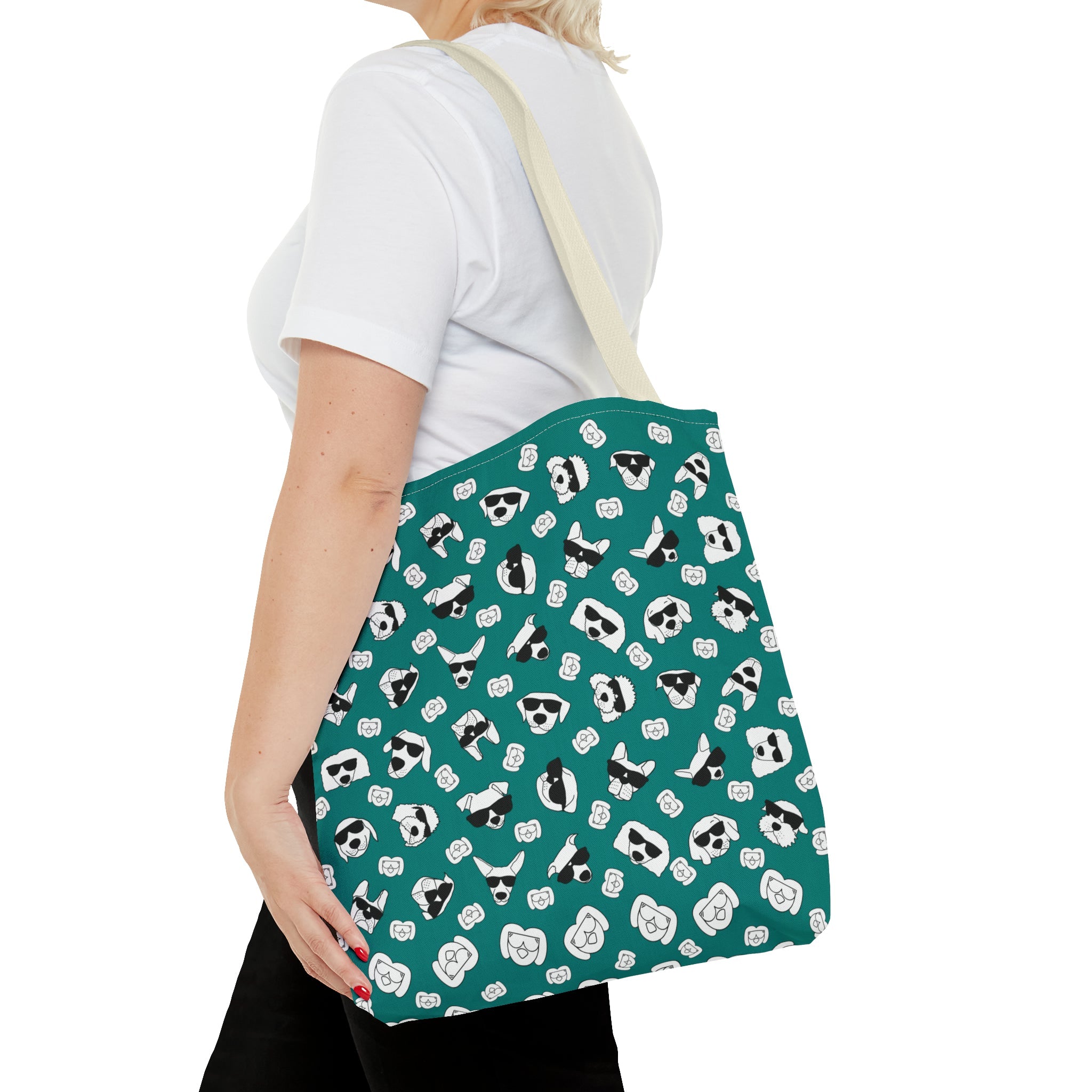 Tote Bag (Forest Green) - Radiant Dogs