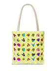 Tote Bag (Highlighter Yellow) - Radiant Dogs