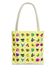 Tote Bag (Highlighter Yellow) - Radiant Dogs