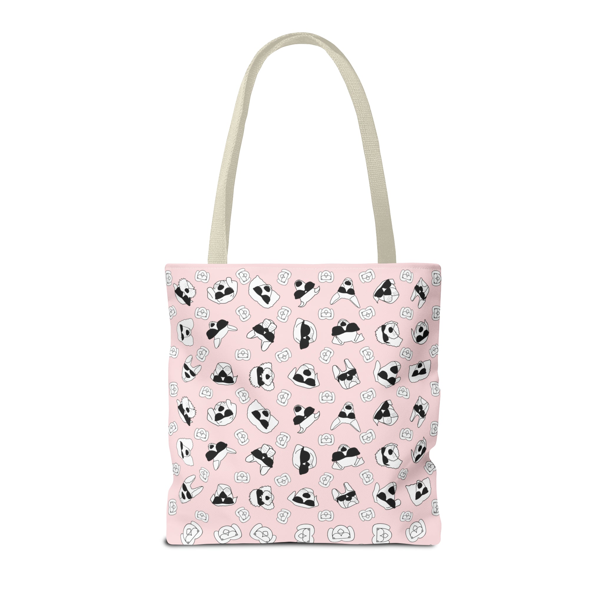 Tote Bag (Ice Cream Pink) - Radiant Dogs