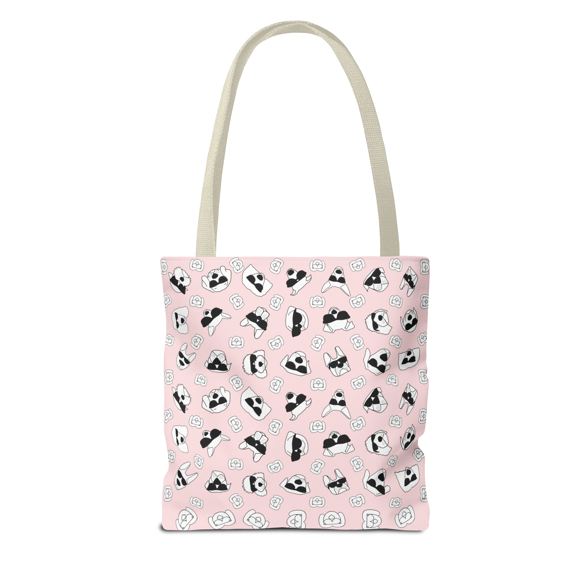 Tote Bag (Ice Cream Pink) - Radiant Dogs