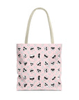 Tote Bag (Ice Cream Pink) - Radiant Dogs