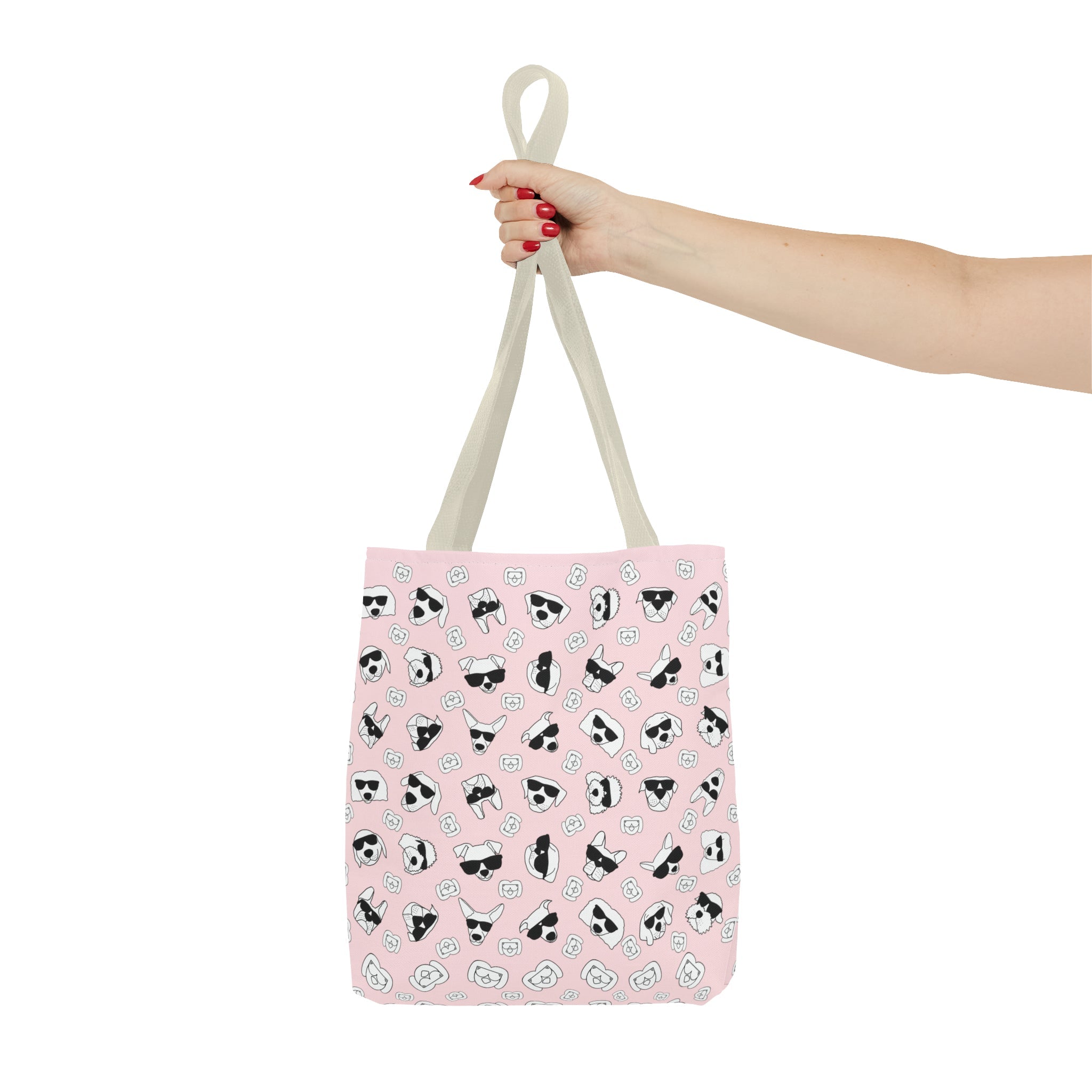 Tote Bag (Ice Cream Pink) - Radiant Dogs