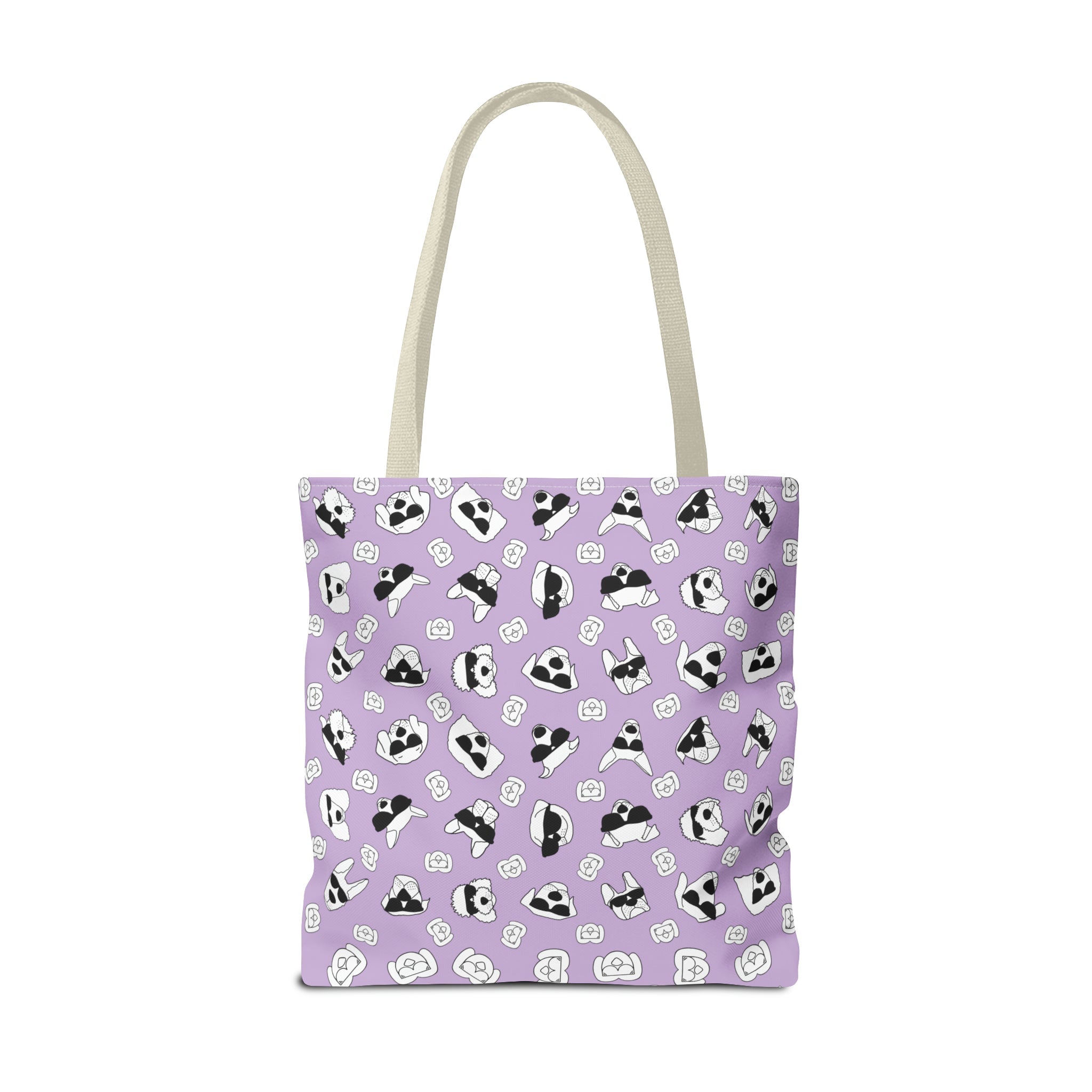 Tote Bag (Pastel Purple) - Radiant Dogs