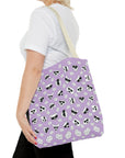 Tote Bag (Pastel Purple) - Radiant Dogs