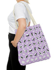 Tote Bag (Pastel Purple) - Radiant Dogs