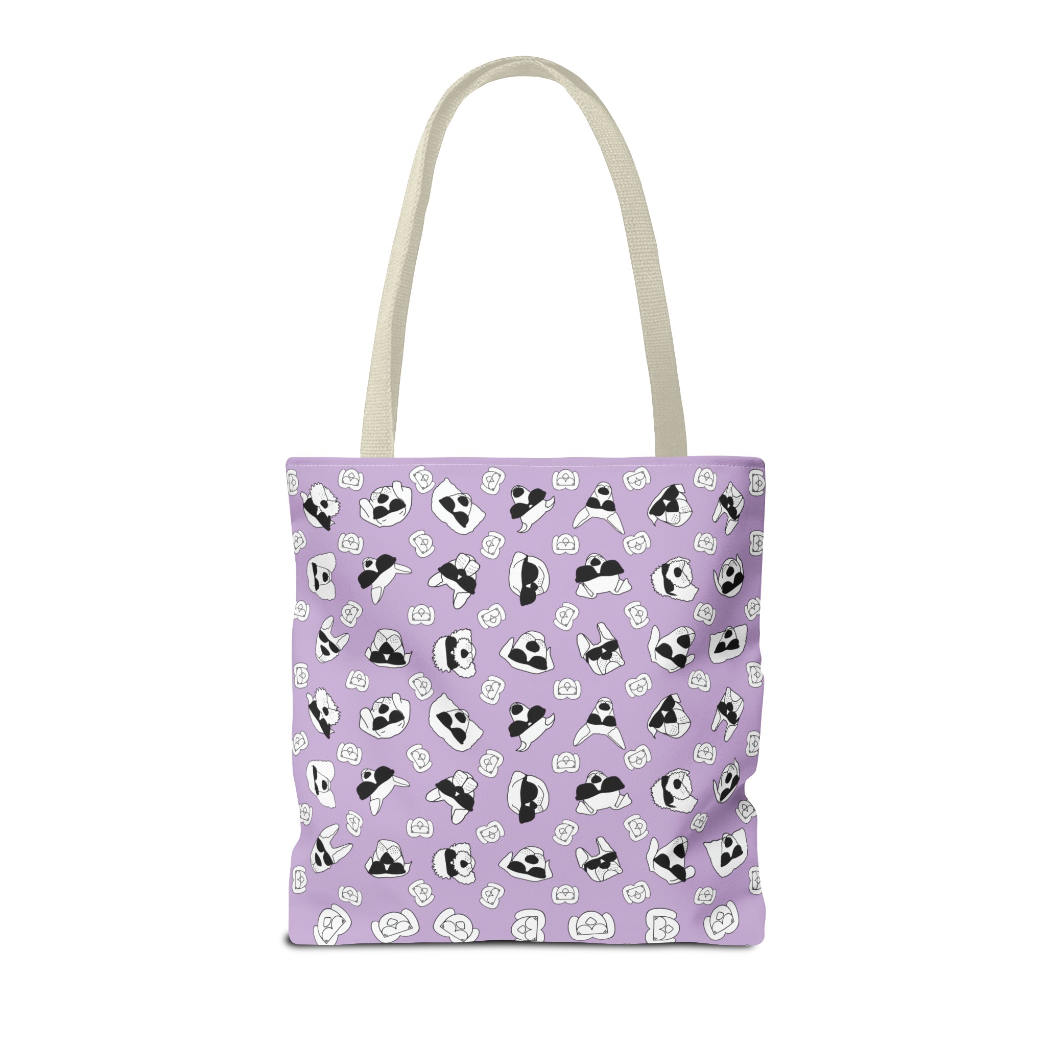 Tote Bag (Pastel Purple) - Radiant Dogs