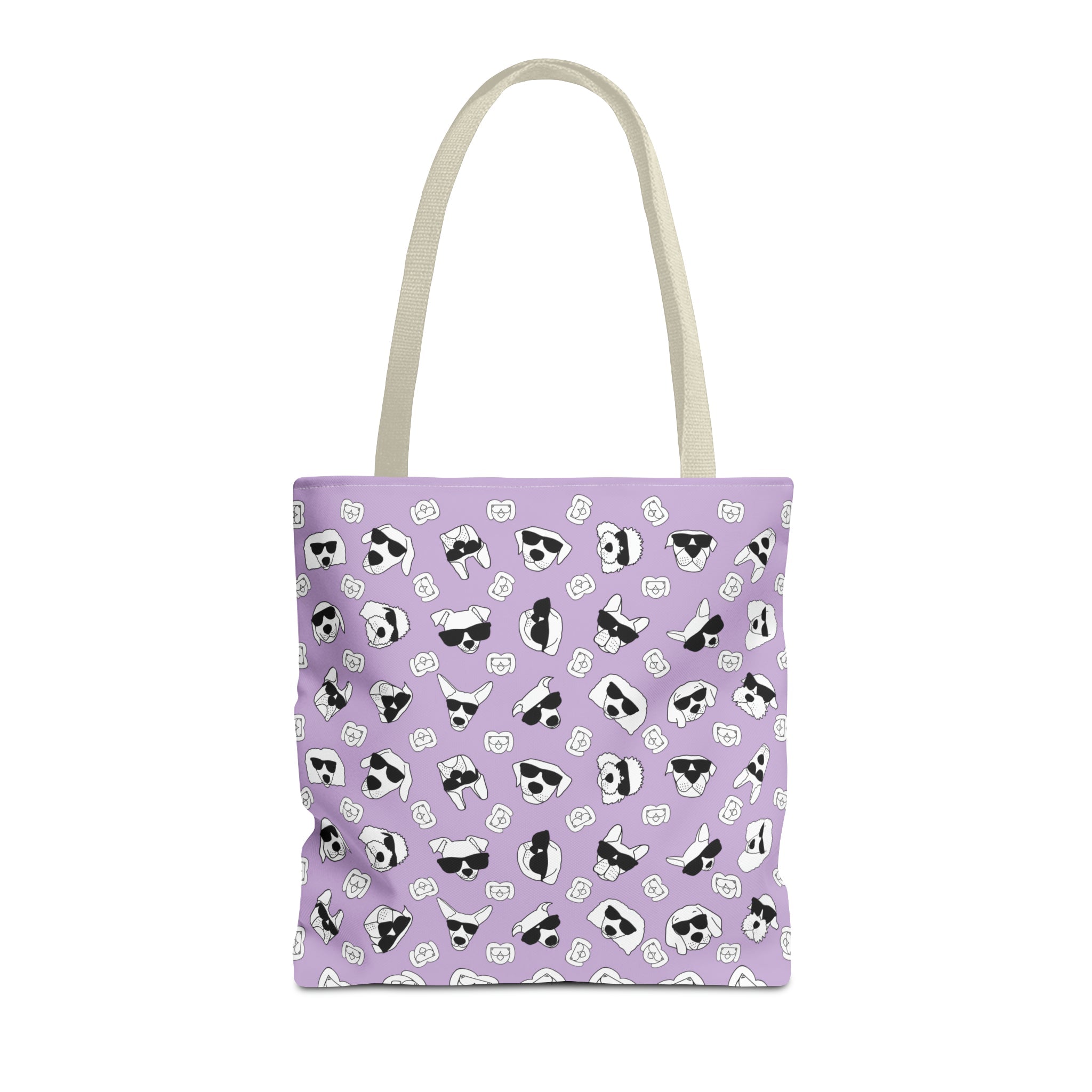 Tote Bag (Pastel Purple) - Radiant Dogs