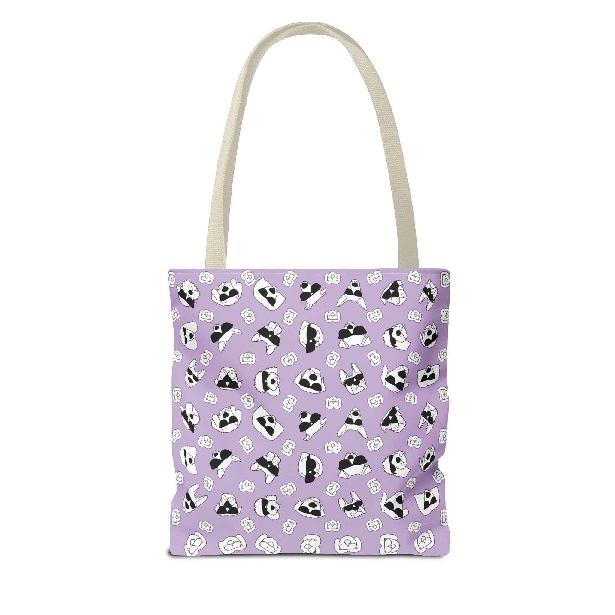 Tote Bag (Pastel Purple) - Radiant Dogs