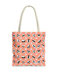 Tote Bag (Peachy Peach) - Radiant Dogs