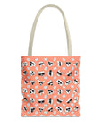 Tote Bag (Peachy Peach) - Radiant Dogs