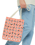 Tote Bag (Peachy Peach) - Radiant Dogs