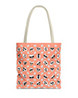 Tote Bag (Peachy Peach) - Radiant Dogs