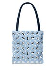 Tote Bag (Sky Blue) - Radiant Dogs