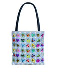 Tote Bag (Sky Blue) - Radiant Dogs