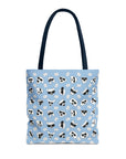 Tote Bag (Sky Blue) - Radiant Dogs