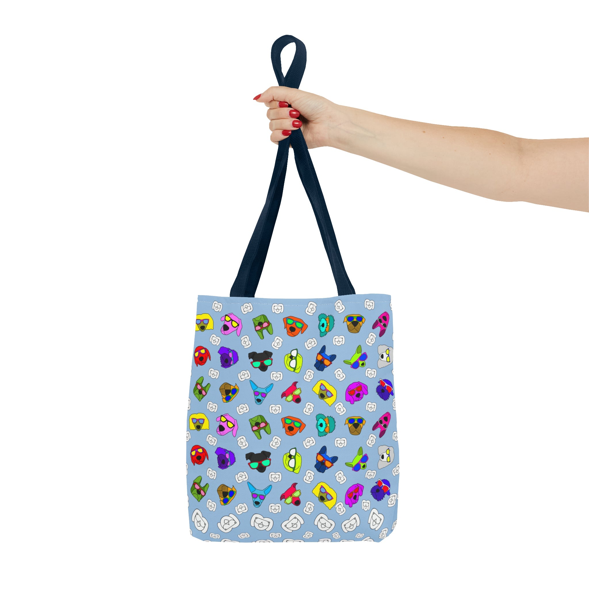 Tote Bag (Sky Blue) - Radiant Dogs