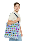 Tote Bag (Sky Blue) - Radiant Dogs