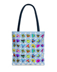 Tote Bag (Sky Blue) - Radiant Dogs