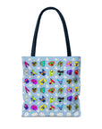 Tote Bag (Sky Blue) - Radiant Dogs