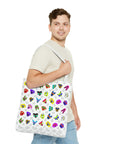 Tote Bag (White) - Radiant Dogs