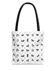 Tote Bag (White) - Radiant Dogs