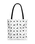 Tote Bag (White) - Radiant Dogs