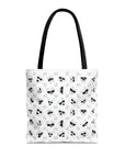 Tote Bag (White) - Radiant Dogs