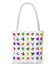 Tote Bag (White) - Radiant Dogs