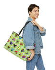 Weekend Tote Bag (Highlighter Lime) - Radiant Dogs