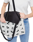 Weekender Tote Bag (Cloudy Grey) - Radiant Dogs