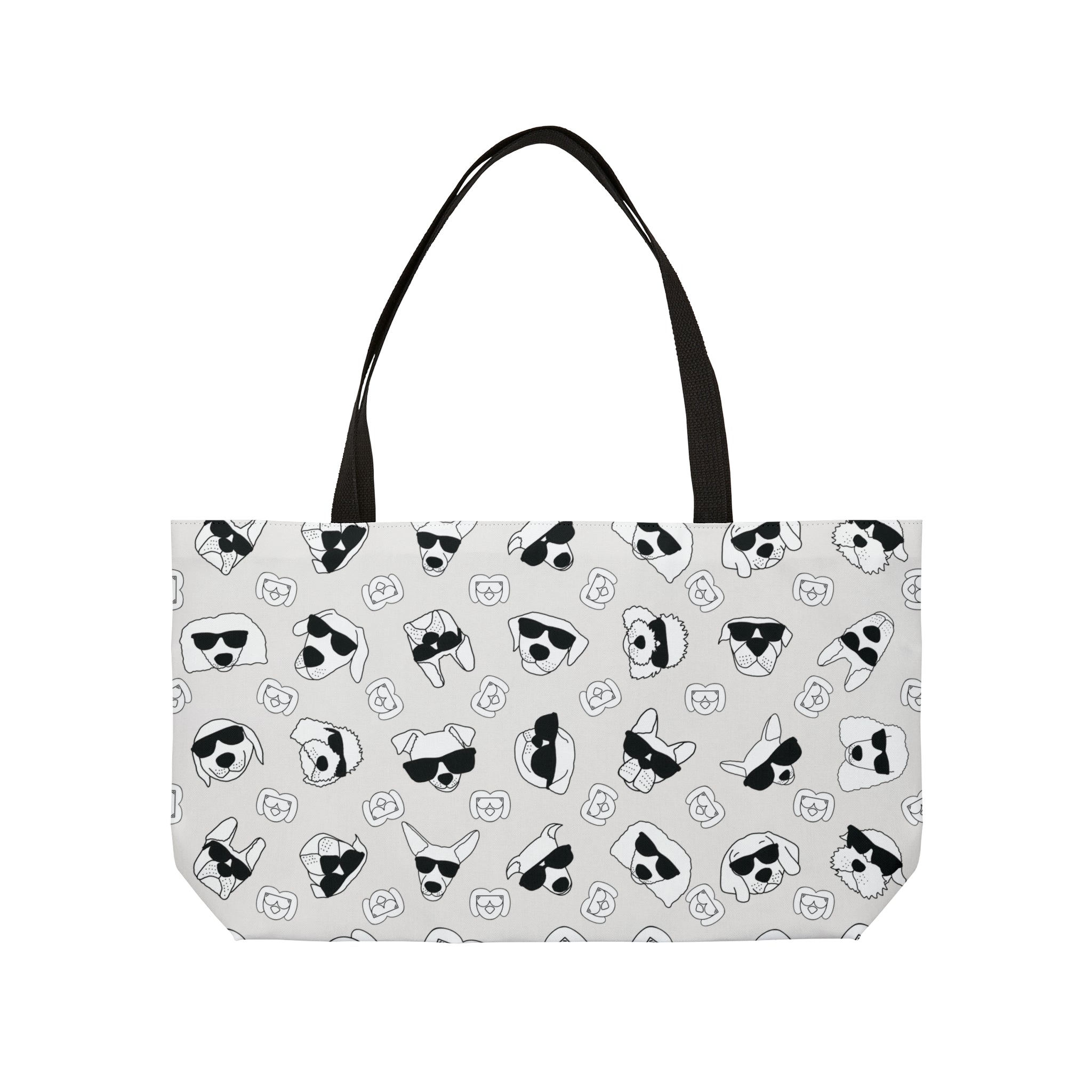 Weekender Tote Bag (Cloudy Grey) - Radiant Dogs