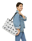 Weekender Tote Bag (Cloudy Grey) - Radiant Dogs