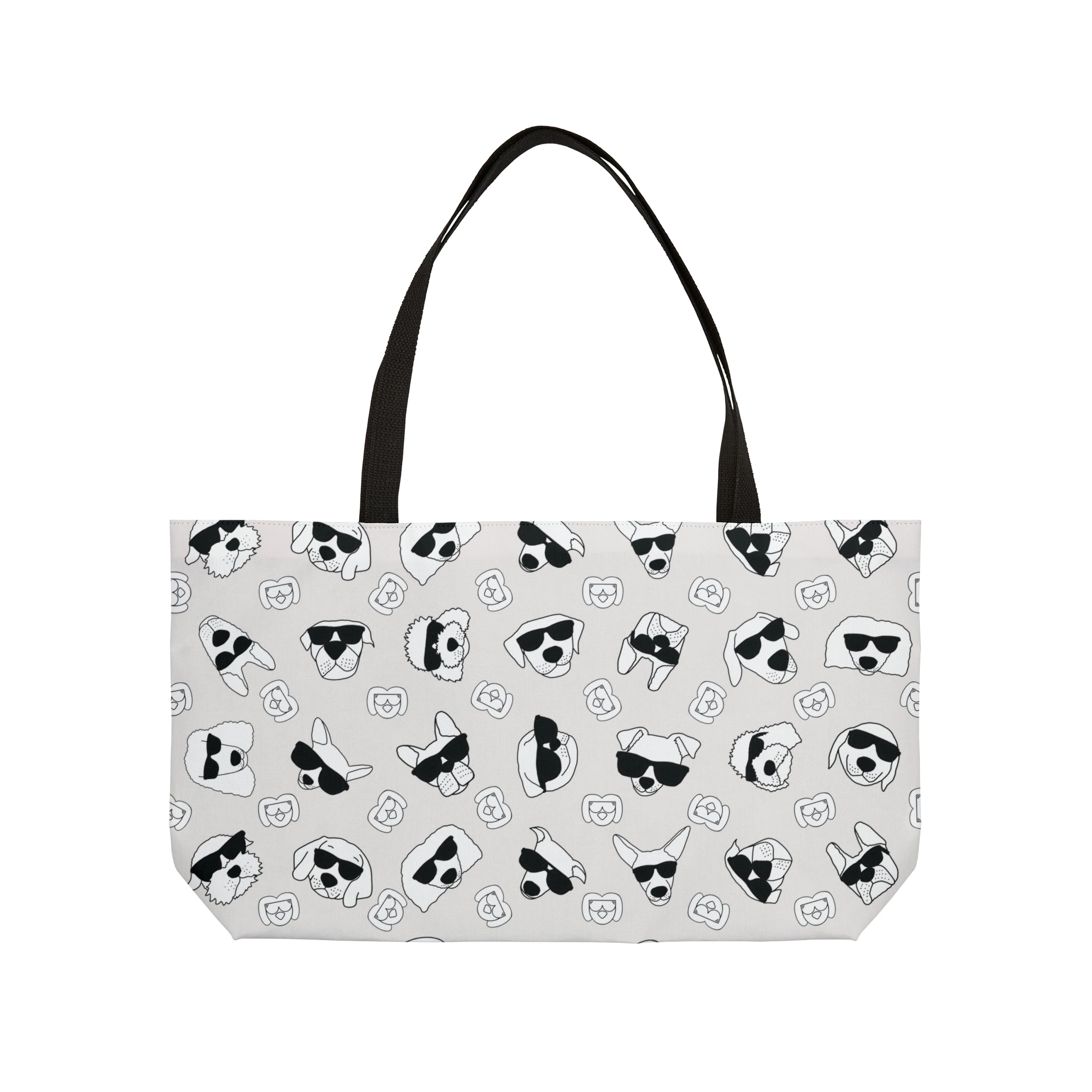 Weekender Tote Bag (Cloudy Grey) - Radiant Dogs