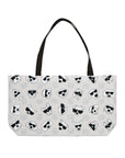 Weekender Tote Bag (Cloudy Grey) - Radiant Dogs