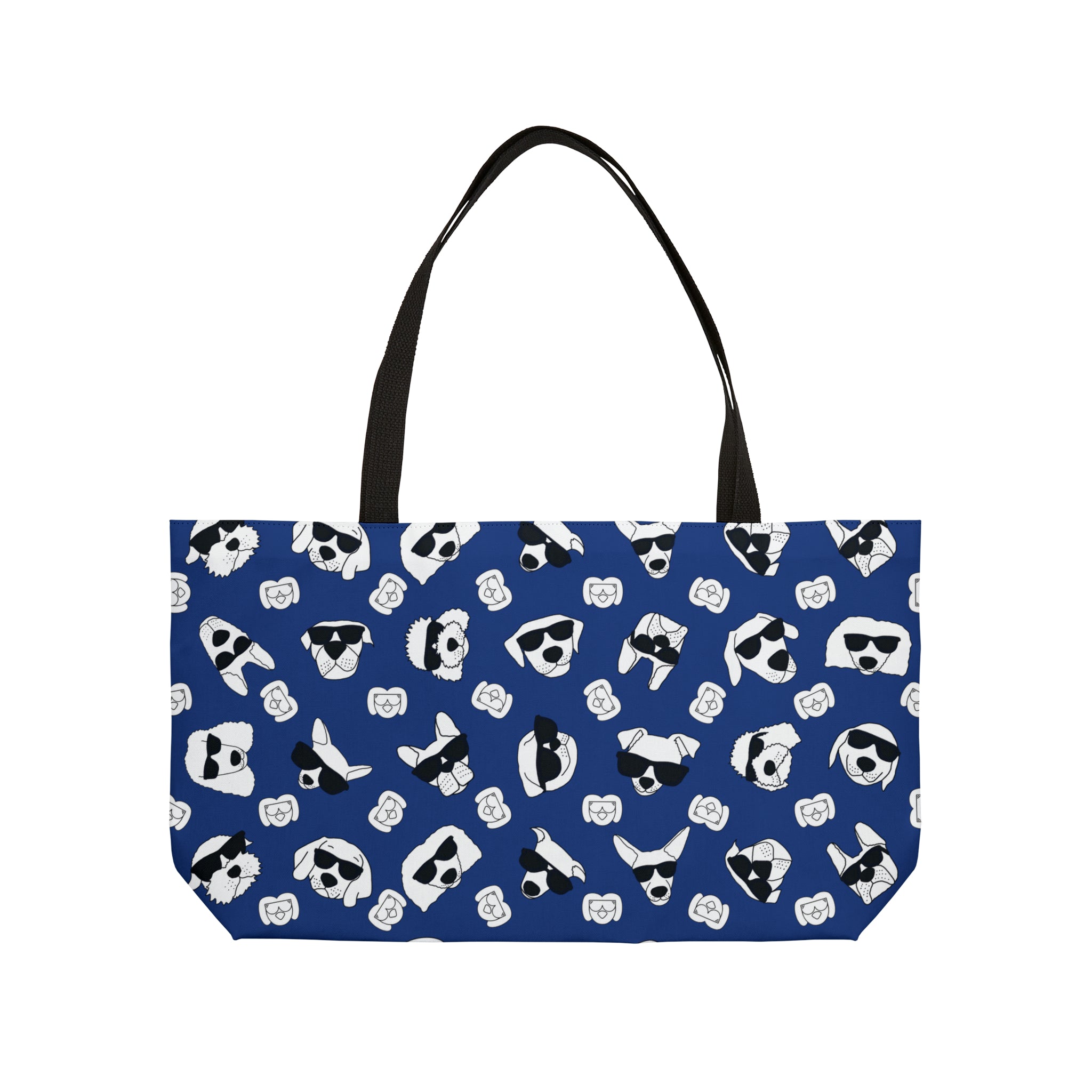 Weekender Tote Bag (Dark Blue) - Radiant Dogs