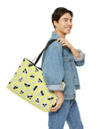 Weekender Tote Bag (Highlighter Yellow) - Radiant Dogs